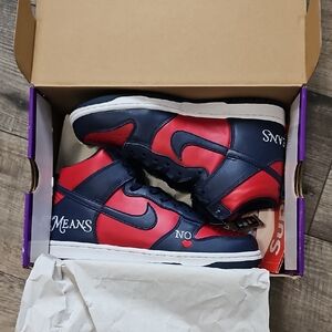 Nike Supreme Sb Dunk By Any Means